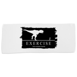 TOALLA GIMNASIO GYM ABSORBENTE ejercicio motivacion tiranosaurio rex correr suave con bolsita