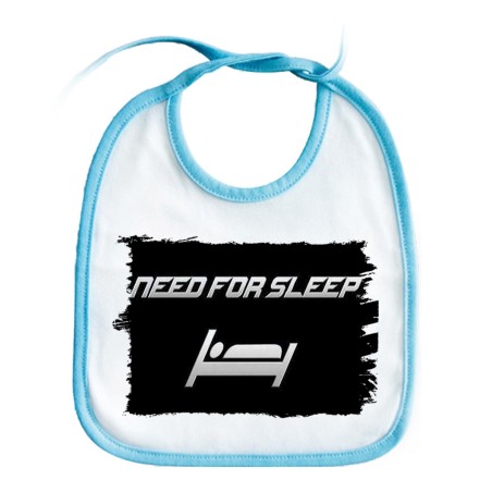 BABERO COLORES need for sleep dormir pereza perezoso personalizado bebe