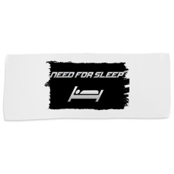 TOALLA GIMNASIO GYM ABSORBENTE need for sleep dormir pereza perezoso suave con bolsita