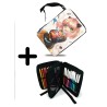 PACK MOCHILA Y ESTUCHE ania spy family serie anime kawaii cute linda material escolar