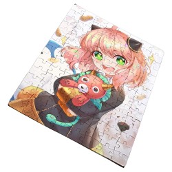 PUZZLE DE TAMAÑO Y PIEZAS A ELEGIR ania spy family serie anime kawaii cute linda rompecabezas educativo puzle