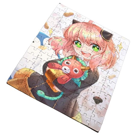 PUZZLE DE TAMAÑO Y PIEZAS A ELEGIR ania spy family serie anime kawaii cute linda rompecabezas educativo puzle