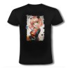 CAMISETA NEGRA ania spy family serie anime kawaii cute linda moda verano personalizada