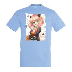 CAMISETA AZUL CIELO ania...