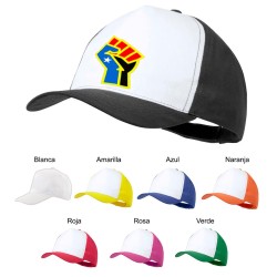 GORRA COLORES bandera logo...