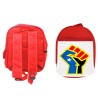 MOCHILA ROJA bandera logo independencia trans ley feminista backpack rucksak