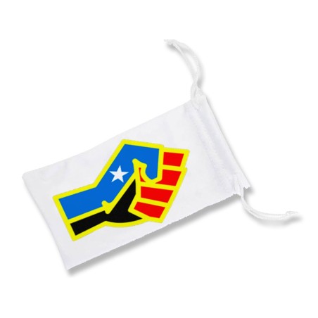 FUNDA BOLSA MULTIUSOS bandera logo independencia trans ley feminista gafas dados rol personalizada color