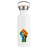 BIDON 750 ML ACERO INOXIDABLE ESTILO RETRO bandera logo independencia trans ley feminista deporte deportivo botella