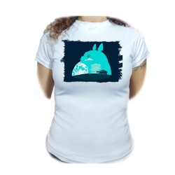CAMISETA MUJER totoro viaje...