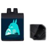 PACK MOCHILA Y ESTUCHE totoro viaje fantasia logo anime pelicula material escolar
