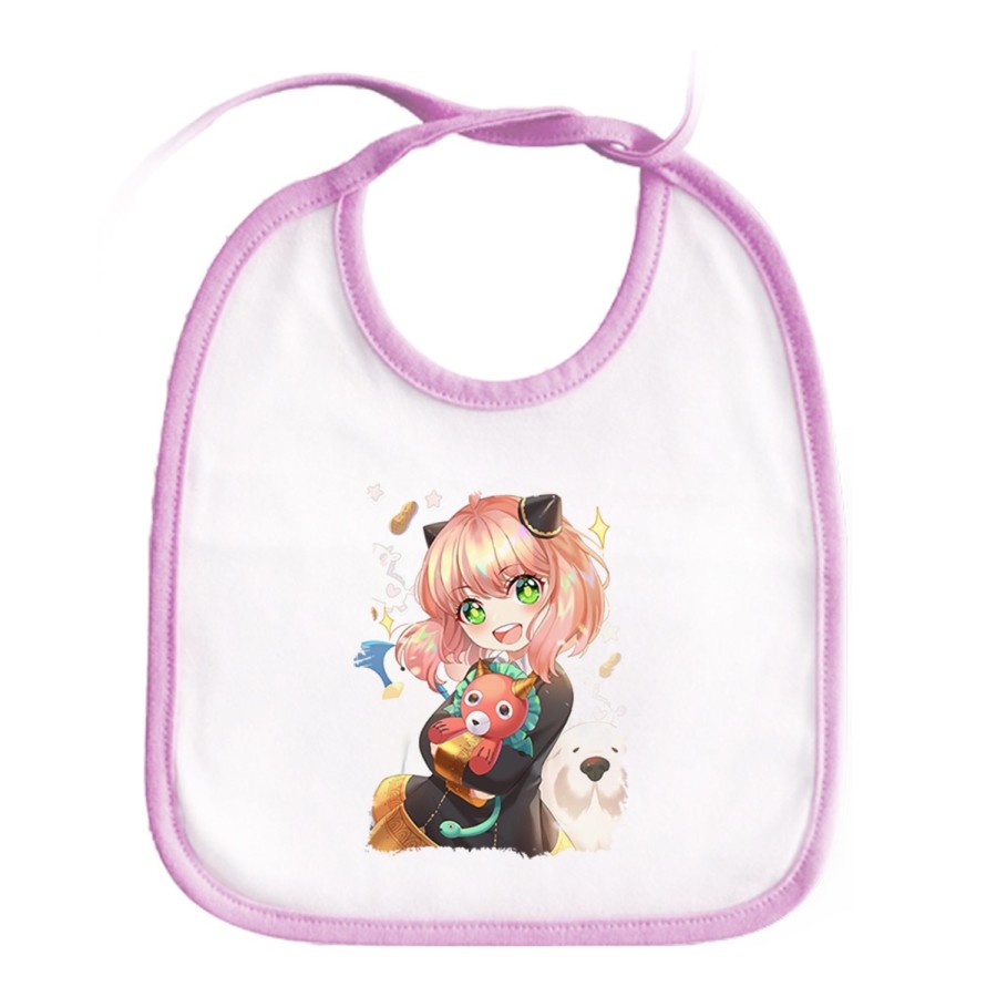 BABERO COLORES ania spy family serie anime kawaii cute linda personalizado bebe