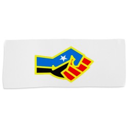 TOALLA GIMNASIO GYM ABSORBENTE bandera logo independencia trans ley feminista suave con bolsita