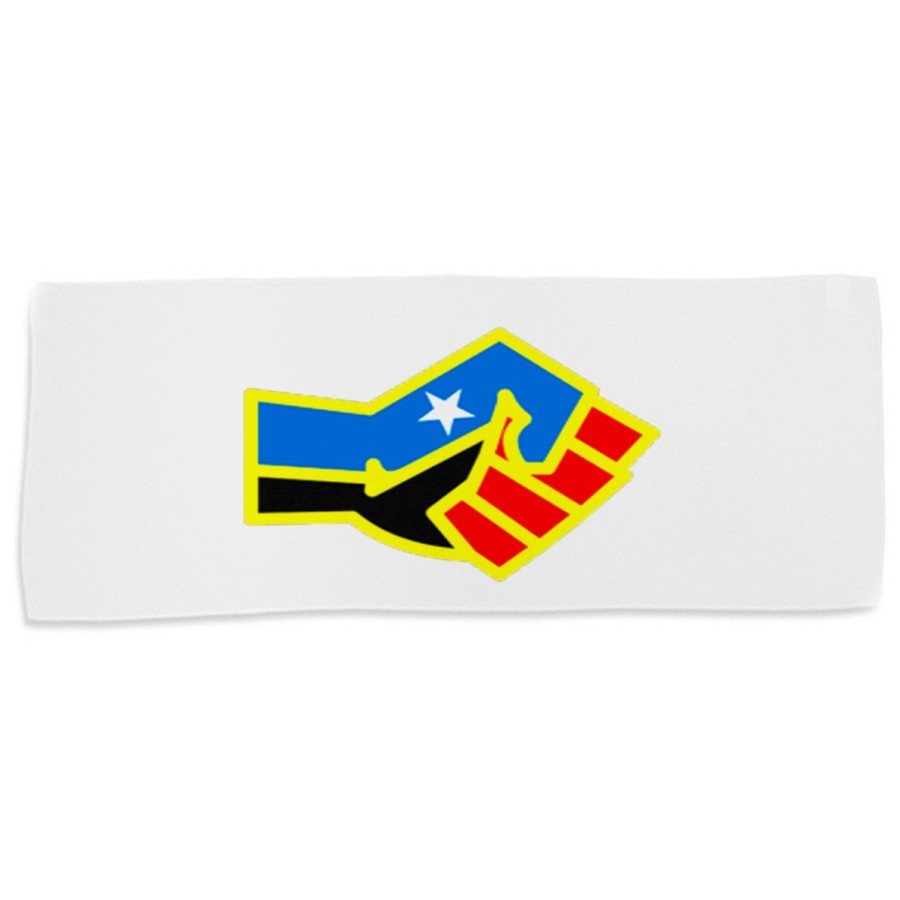 TOALLA GIMNASIO GYM ABSORBENTE bandera logo independencia trans ley feminista suave con bolsita