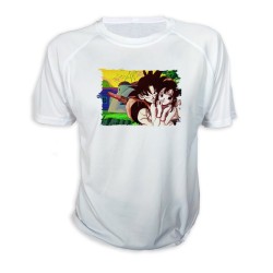 CAMISETA goku y chichi...