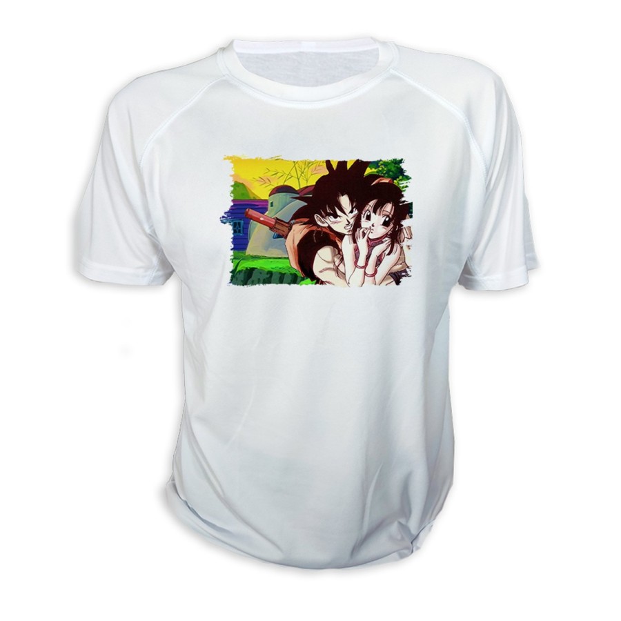 CAMISETA goku y chichi anime shonen dragon ball z personalizada