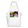 DELANTAL goku y chichi anime shonen dragon ball z cocina personalizado