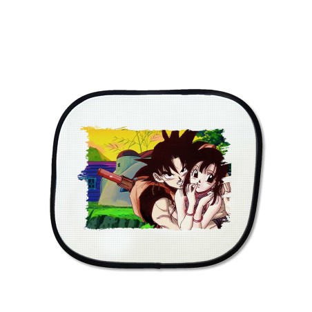 PARASOL goku y chichi anime shonen dragon ball z personalizado coche