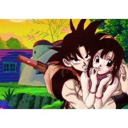 TAZA MÁGICA goku y chichi anime shonen dragon ball z personalizada