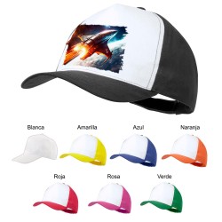 GORRA COLORES nave espacio...