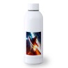 BIDON 500 ML ACERO INOXIDABLE nave espacio cosmos estrellas planetas ovni uap deporte deportivo botella senderismo