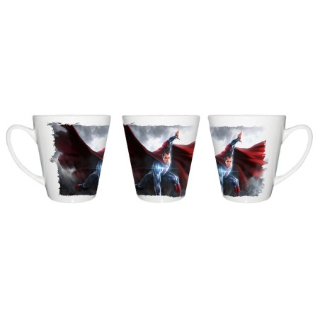 TAZA CÓNICA superhombre superheroe hombre con capa conica personalizada