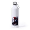 BIDON GRANDE 800 ML ACERO INOXIDABLE superhombre superheroe hombre con capa deporte deportivo mosqueton botella