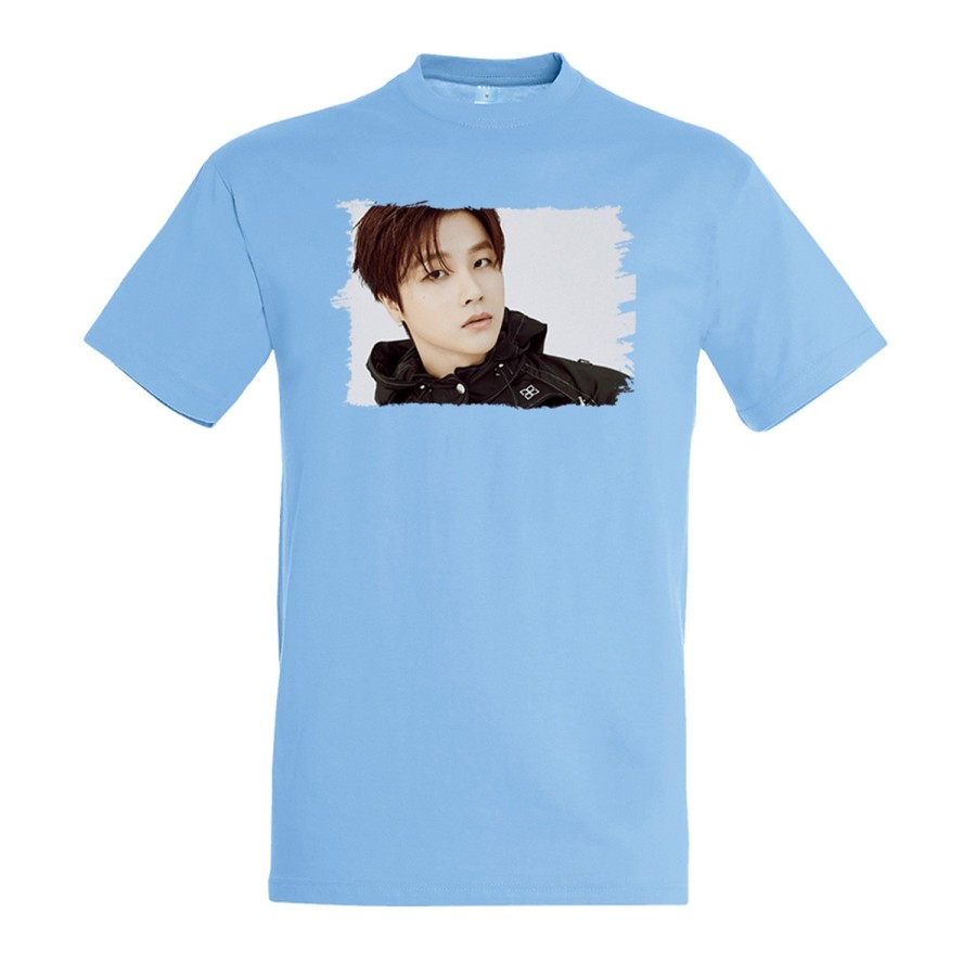CAMISETA AZUL CIELO one piece nuevos younkous buggy shanks teach luffy moda verano personalizada