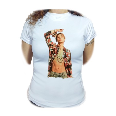 CAMISETA MUJER luffy nika one piece mugiwara rey pirata transformacion moda personalizada