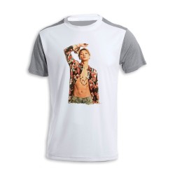 CAMISETA DISEÑO BICOLOR...