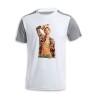 CAMISETA DISEÑO BICOLOR luffy nika one piece mugiwara rey pirata transformacion personalizada