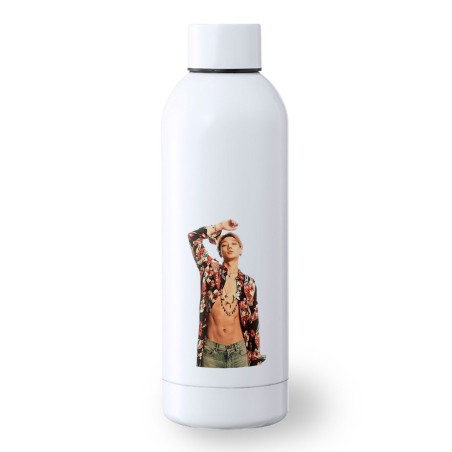 BIDON 500 ML ACERO INOXIDABLE luffy nika one piece mugiwara rey pirata transformacion deporte deportivo botella senderismo