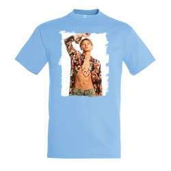 CAMISETA AZUL CIELO luffy...