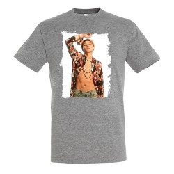 CAMISETA GRIS MEZCLA luffy...