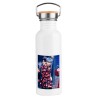 BIDON 750 ML ACERO INOXIDABLE ESTILO RETRO luffy gear five 5 vs goku ultra instinto limit breaker deporte deportivo botella