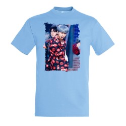 CAMISETA AZUL CIELO luffy...