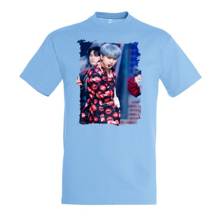 CAMISETA AZUL CIELO luffy gear five 5 vs goku ultra instinto limit breaker moda verano personalizada