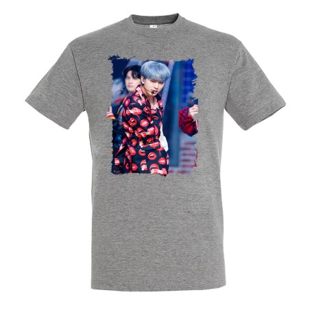 CAMISETA GRIS MEZCLA luffy gear five 5 vs goku ultra instinto limit breaker moda verano personalizada