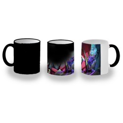 TAZA MÁGICA dracule mihawk castillo espadachín one piece zoro personalizada