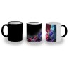 TAZA MÁGICA dracule mihawk castillo espadachín one piece zoro personalizada
