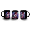 TAZA COMPLETAMENTE NEGRA dracule mihawk castillo espadachín one piece zoro personalizada