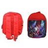 MOCHILA ROJA dracule mihawk castillo espadachín one piece zoro escolar personalizado