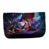 ESTUCHE NECESER DE LONA dracule mihawk castillo espadachín one piece zoro unisex negro monedero billetera