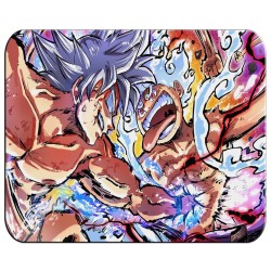 ALFOMBRILLA luffy gear five 5 vs goku ultra instinto limit breaker pc raton personalizada