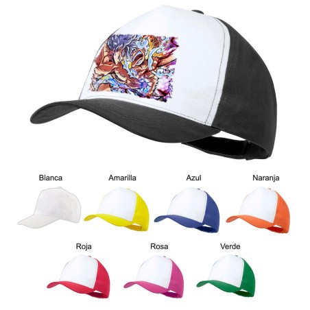 GORRA COLORES luffy gear five 5 vs goku ultra instinto limit breaker color personalizada