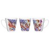 TAZA CÓNICA luffy gear five 5 vs goku ultra instinto limit breaker conica personalizada