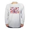 CAMISETA MANGA LARGA one piece luffy forma gear 5 hito no mi pirata nika personalizada