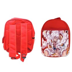 MOCHILA ROJA one piece...