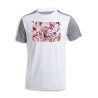 CAMISETA DISEÑO BICOLOR one piece luffy forma gear 5 hito no mi pirata nika personalizada