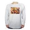 CAMISETA MANGA LARGA one piece personajes saga piratas trafalgar zoro personalizada