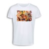 CAMISETA TACTO ALGODÓN one piece personajes saga piratas trafalgar zoro cómoda personalizada